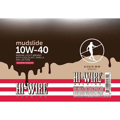 Hi-Wire Brewing Mudslide 10W-40 Imperial Stout