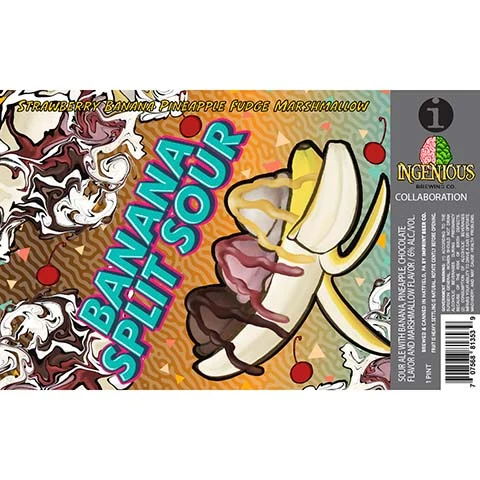Imprint Beer Banana Split Sour Ale