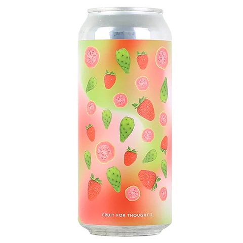 Evil Twin Fruit for Thought 2 Sour (prickly pear, sweet strawberry, & tropical pink guava)