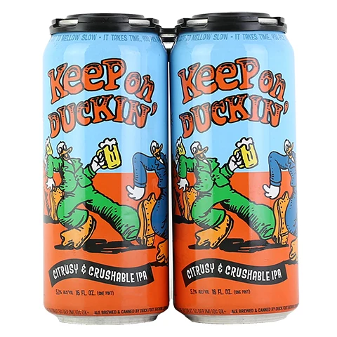 Duck Foot Keep on Duckin' IPA
