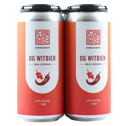 Dokkaebier OG Witbier (Omija & Gochugaru)