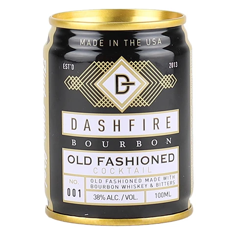 Dashfire Old Fashioned Cocktail w/ Cherry & Orange