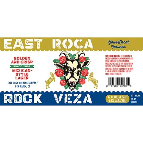 East Rock Roca Veza Lager