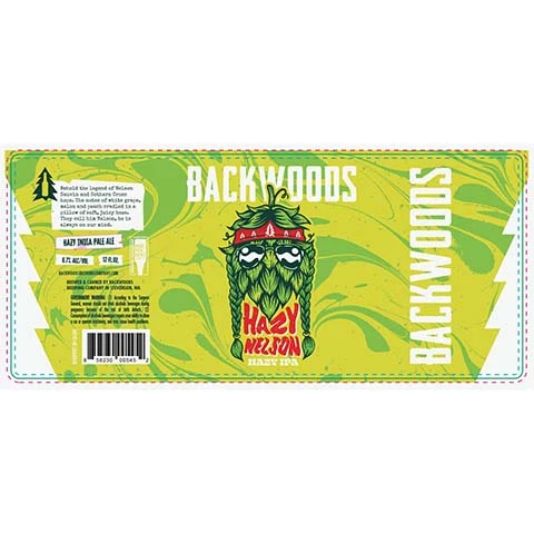 Backwoods Hazy Nelson Hazy IPA