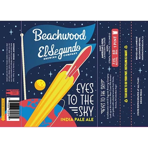 Beachwood/El Segundo Eyes to The Sky IPA