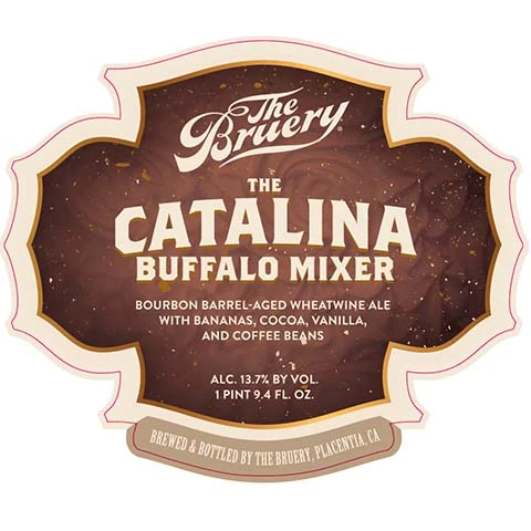 Bruery The Catalina Buffalo Mixer Wheatwine Ale
