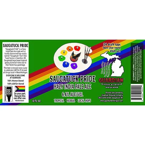 Saugatuck Pride Hazy IPA