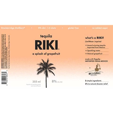Breckenridge Riki A Splash of Grapefruit