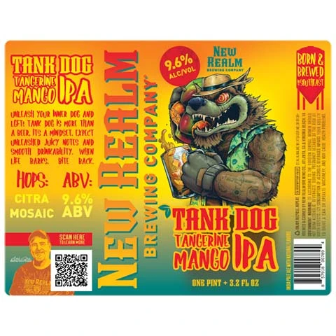 New Realm Tank Dog IPA