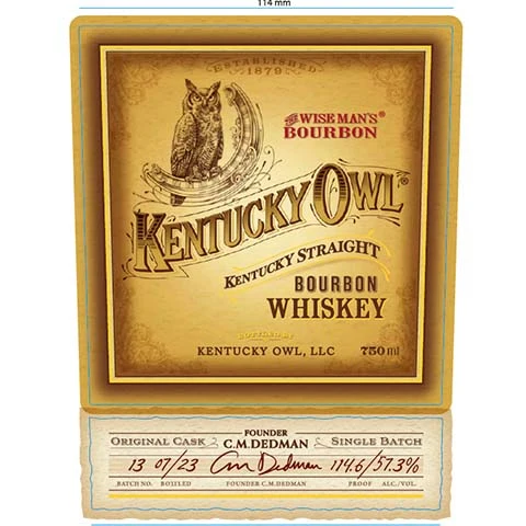 Kentucky Owl Batch #13 Kentucky Straight bourbon Whiskey