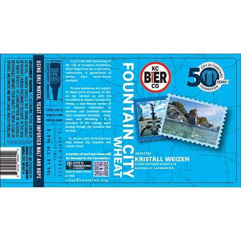 KC Bier Fountain City Wheat
