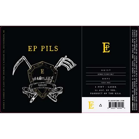 Elder Pine Grist Pilsner