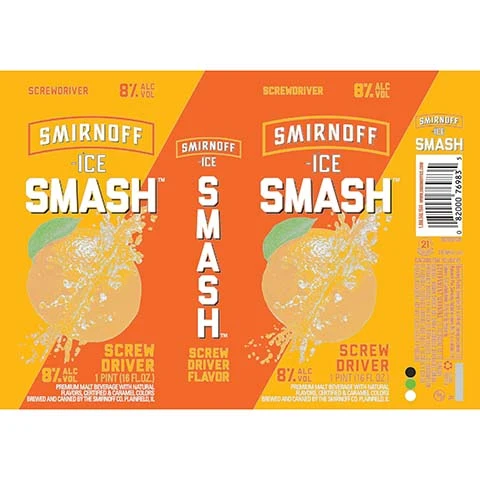 Smirnoff Ice Smash Screw Driver