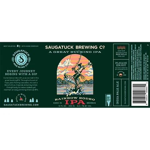 Saugatuck Rainbow Rodeo IPA
