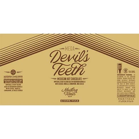 Modern Times Devil's Teeth Imperial Stout