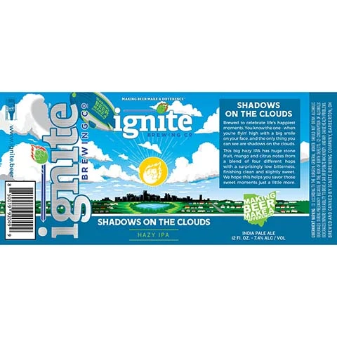 Ignite Shadows On The Clouds Hazy IPA