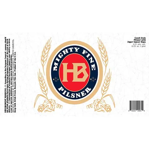 Heist Mighty Fine Pilsner