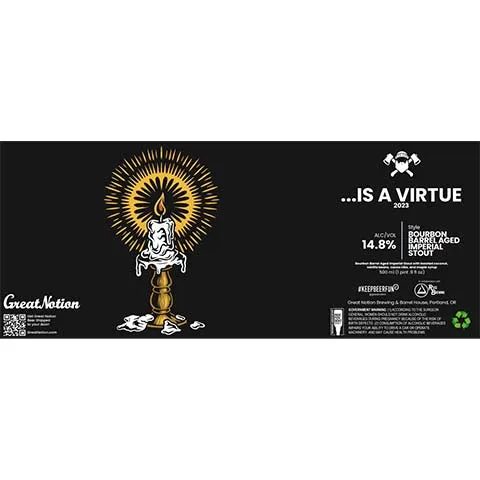 Great Notion ...Is A Virtue Imperial Stout