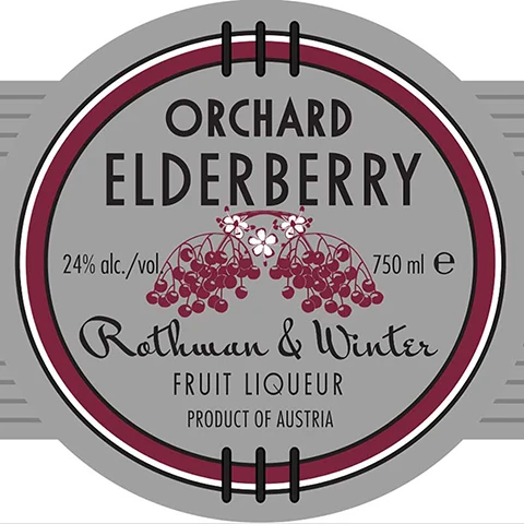 Rothman & Winter Orchard Elderberry Fruit Liqueur