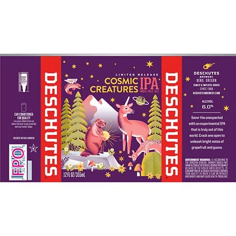 Deschutes Cosmic Creatures IPA