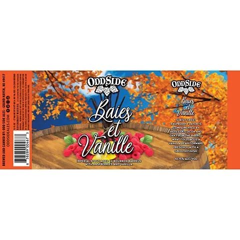 Odd Side Ales Baeis et Vanille Imperial Stout