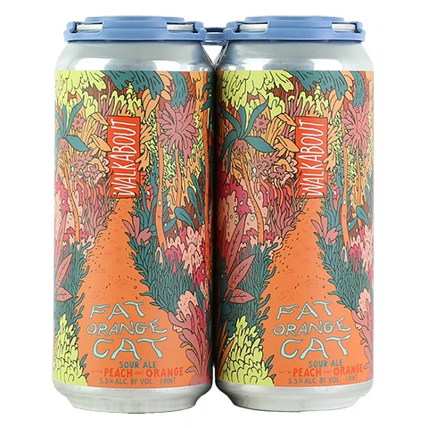 Fat Orange Cat Walkabout Sour (Peach & Orange)
