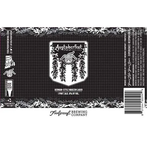 Foolproof Augtoberfest Marzen Lager