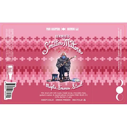 Four Quarters Bernie's S'mitten Mittens Maple S'mores Stout