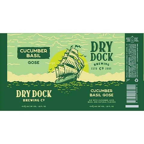 Dry Dock Cucumber Basil Gose