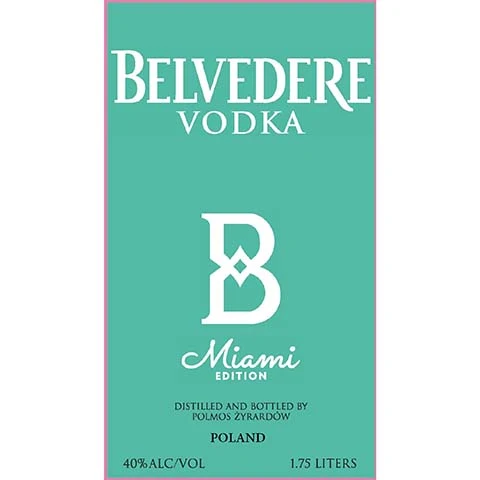 Belvedere Miami Edition Vodka