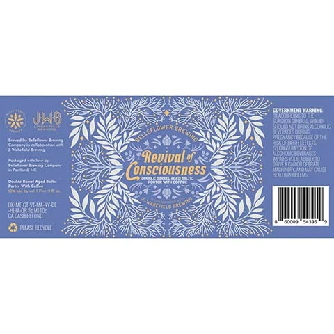 Belleflower Revival of Consciousness Baltic Porter