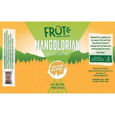 Appalachian Mangolorian Fruited Sour Ale