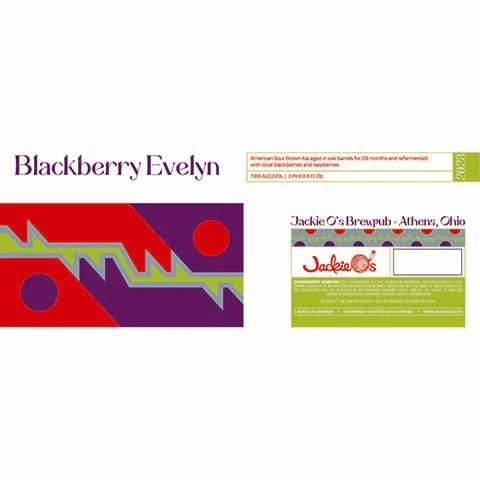 Jackie O's Blackberry Evelyn Brown Ale