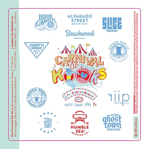 Humble Sea Carnival of Kooks IPA