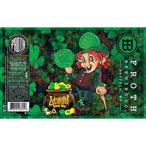 Froth Liquid Charms Sour