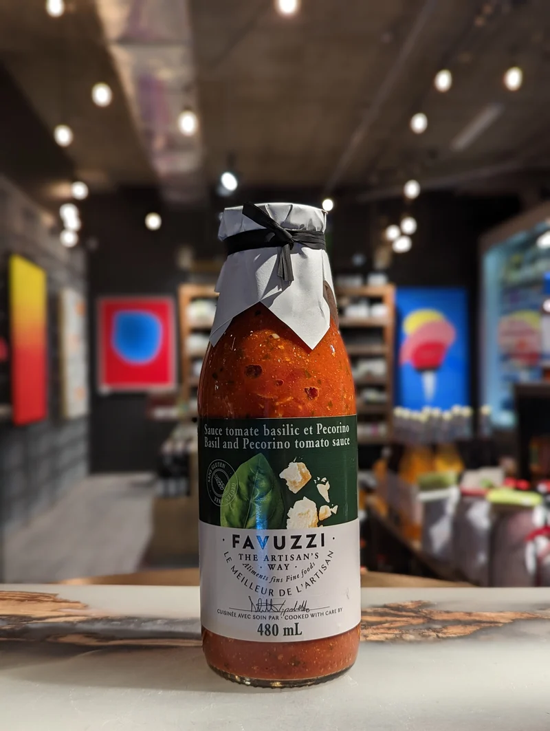 Sauce Tomate Basilic et Pecorino