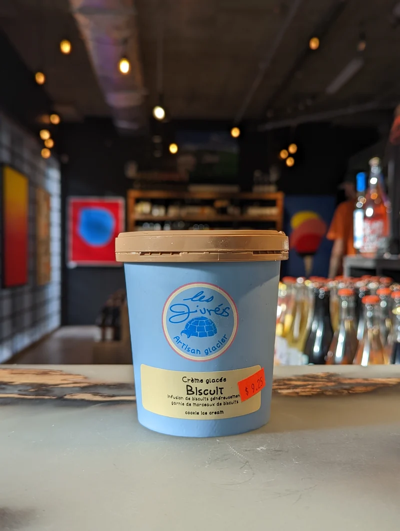 Crème glacée Biscuit 500ml