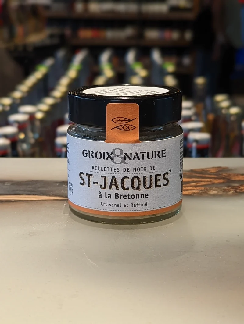 Rillettes de noix de St-Jacques à la Bretonne