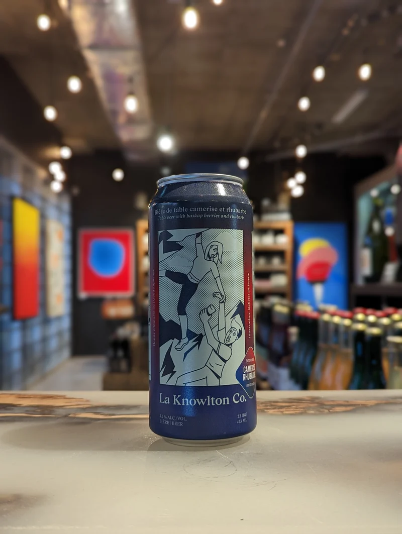 Bière de Table : Camerise et Rhubarbe