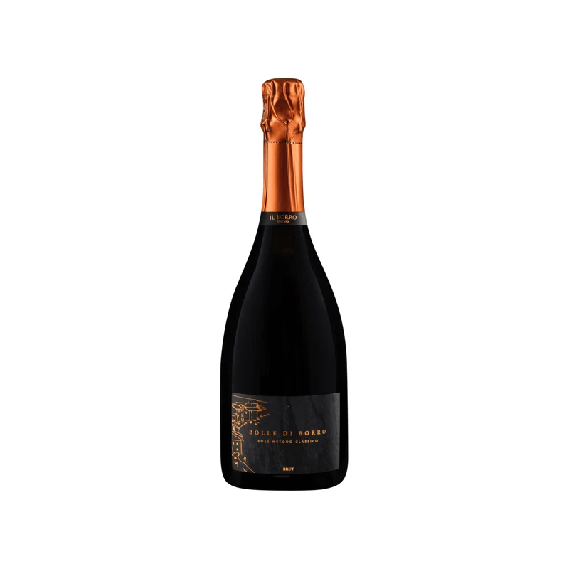 2013 Il Borro 'Bolle di Borro' Metodo Classico Brut Rose Toscana IGT