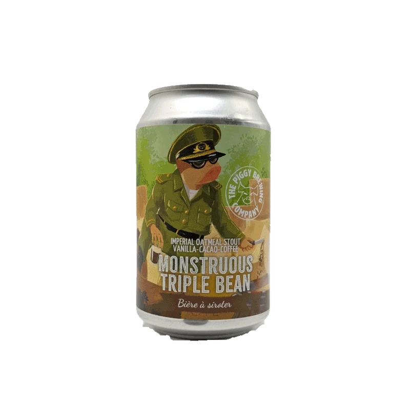 Piggy Brewing - Monstruous Triple Bean 33cl | Imperial Oatmeal Stout