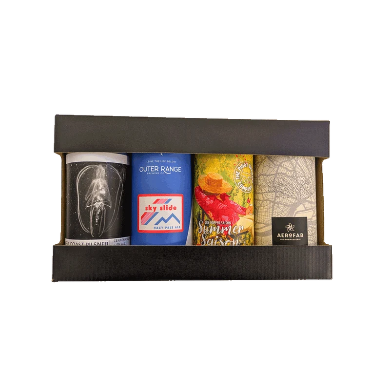 Coffret 4 Canettes 44cl - 100% Bières Françaises