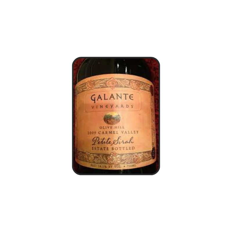 2017 Galante Vineyards Olive Hill Petite Sirah