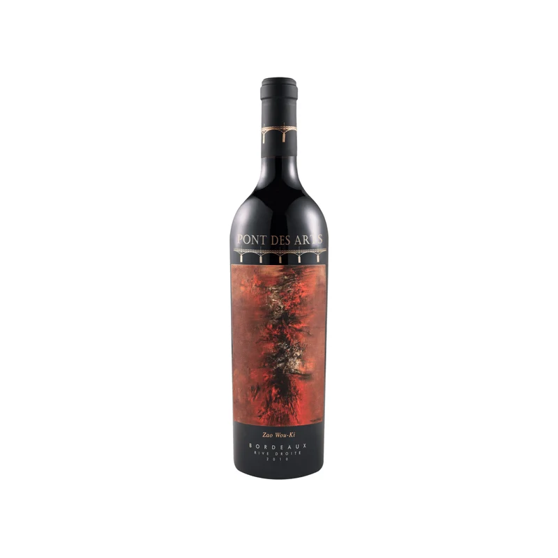2010 Pont Des Arts Zao-Wou-Ki Bordeaux Rive Droite 750ML