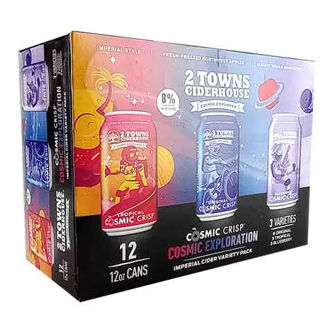 2 Towns Cosmic Crisp Cosmic Exploration Variety 12-Pack