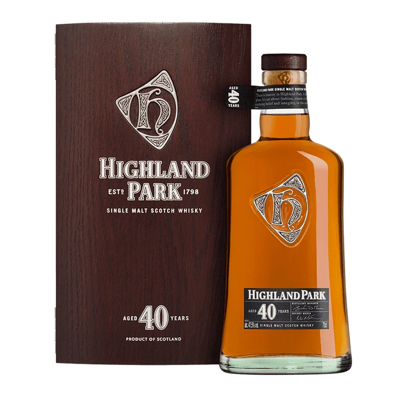 Highland Park 40 Year Old Single Malt Scotch Whisky