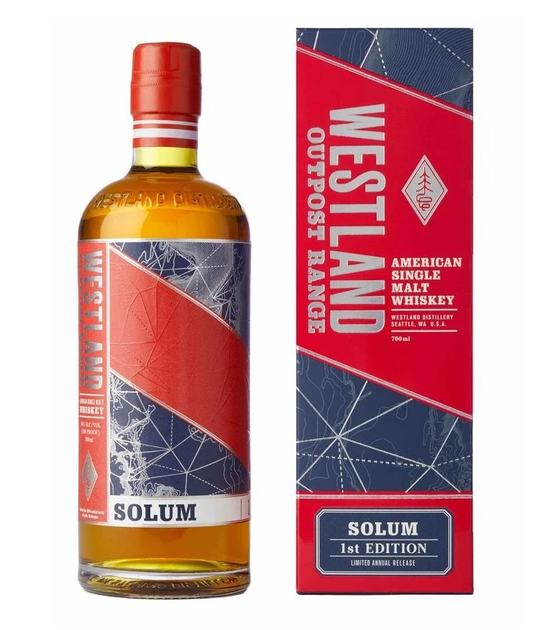 Westland Outpost Range 'Solum' 1st Edition American Single Malt Whiskey