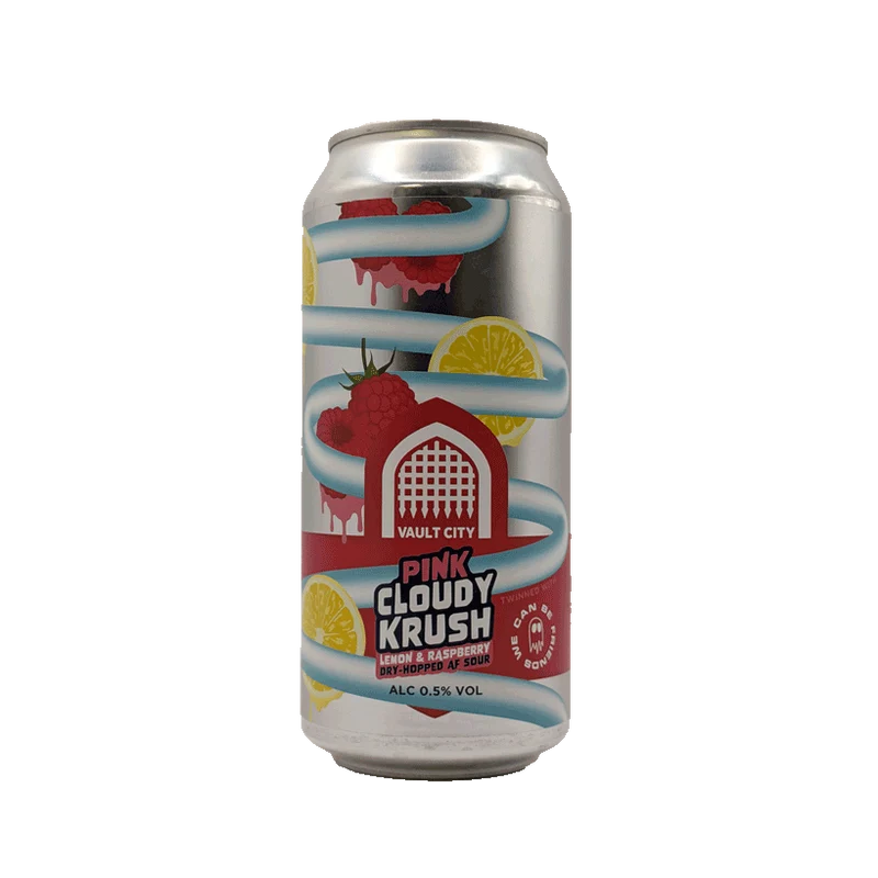 Vault City - Pink Cloudy Krush 44cl | Sour sans alcool