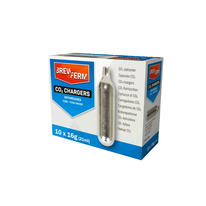Cartouches de CO2 16 g Brewferm - 10 pièces