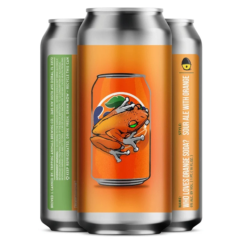 Tripping Animals Who Loves Orange Soda? Sour